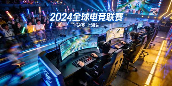 电竞比赛现场激烈对决 - 电子竞技赛事报道